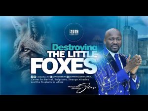 Destroying Little Foxes By Apostle Johnson Suleman