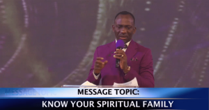 Know Your Spiritual Family By Dr Paul Enenche