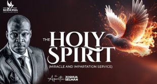 The Holy Spirit By Apostle Joshua Selman