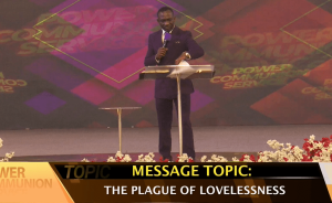 The Plague of Lovelessness by Dr Paul Enenche