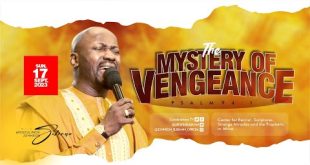 The Mystery Of Vengeance By Apostle Johnson Suleman