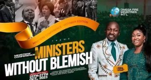 Minister without blemish by Apostle Johnson Suleman 2023