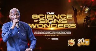 THE SCIENCE OF SIGNS AND WONDERS By Apostle Johnson Suleman