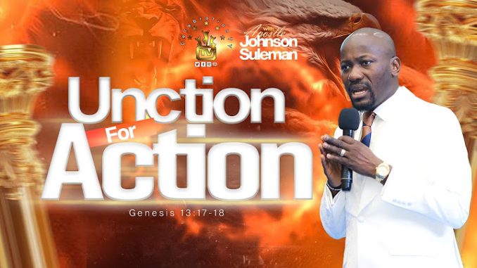 Unction For Function By Apostle Johnson Suleman