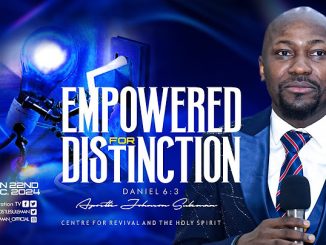 Empowered For Distinction by Apostle Johnson Suleman